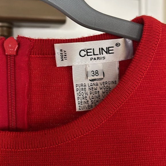Celine/authentic wool top/size 38/pristine - Picture 2 of 5